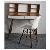 میز تحریر دو کشو شلف دار