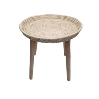 میز عسلی حصیری