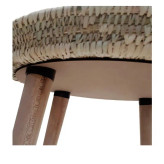 میز عسلی حصیری