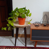 میز عسلی حصیری